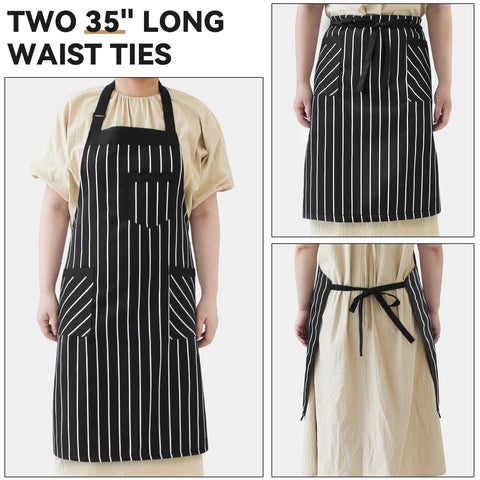 NLUS durable machine-washable apron material for easy care