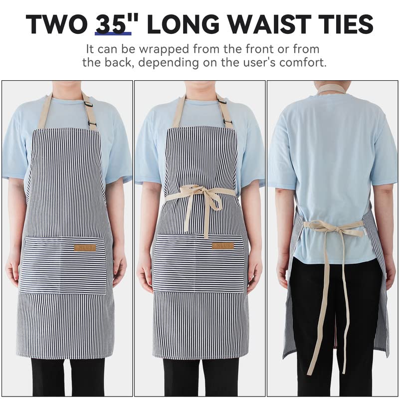 NLUS apron in kitchen scene during active cooking