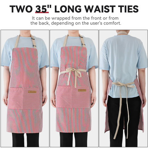 NLUS kitchen scene with red pinstripes for everyday cooking and baking