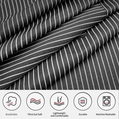 NLUS apron pocket close-up reveals roomy divided pocket