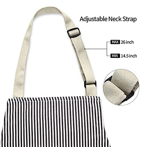 NLUS apron pocket close up highlights two spacious pockets