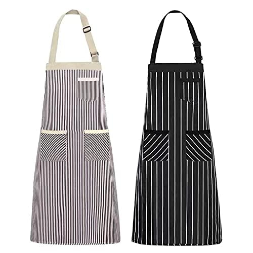 NLUS apron back view showing wrap friendly waist ties