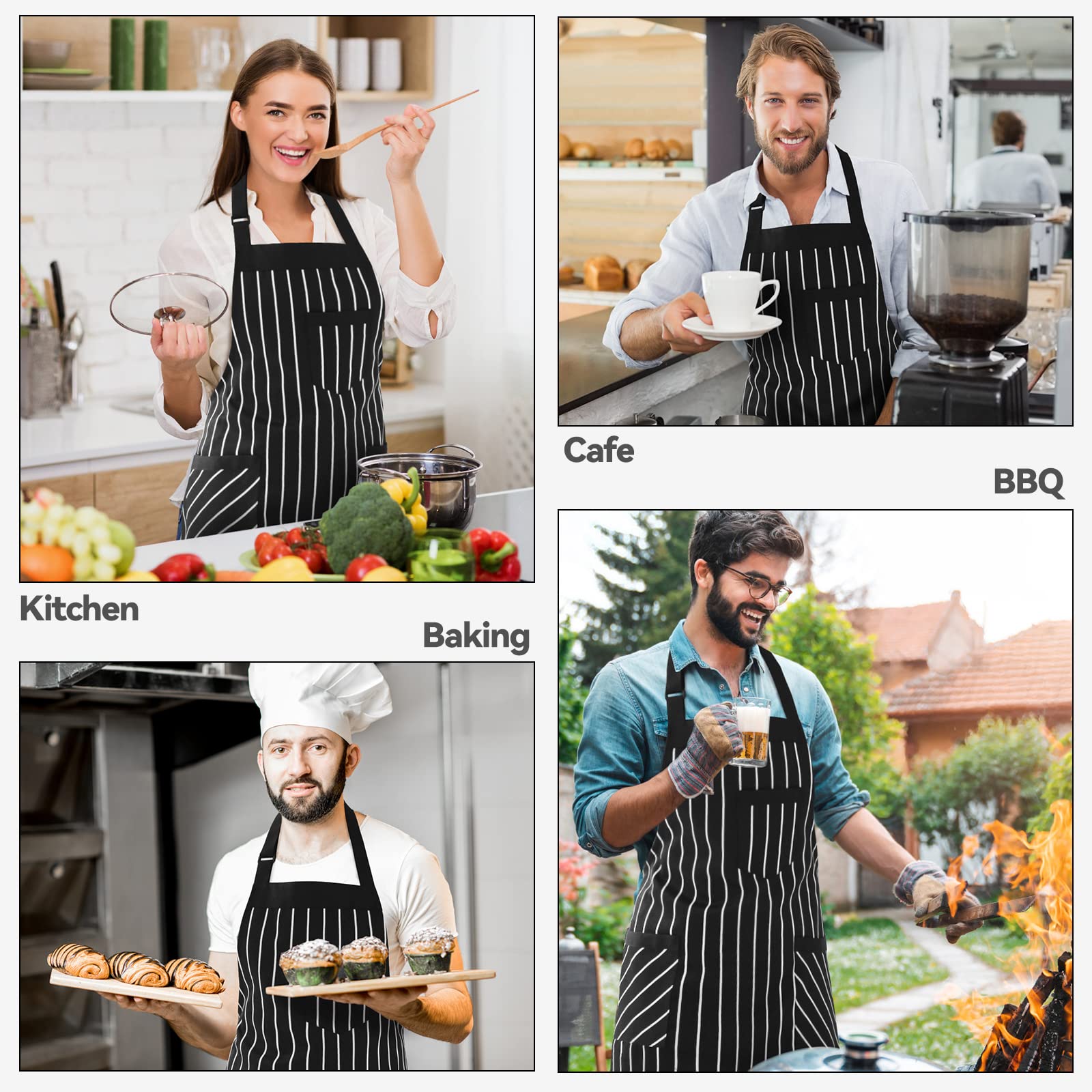 NLUS apron perfect for home chefs, restaurants, or crafts