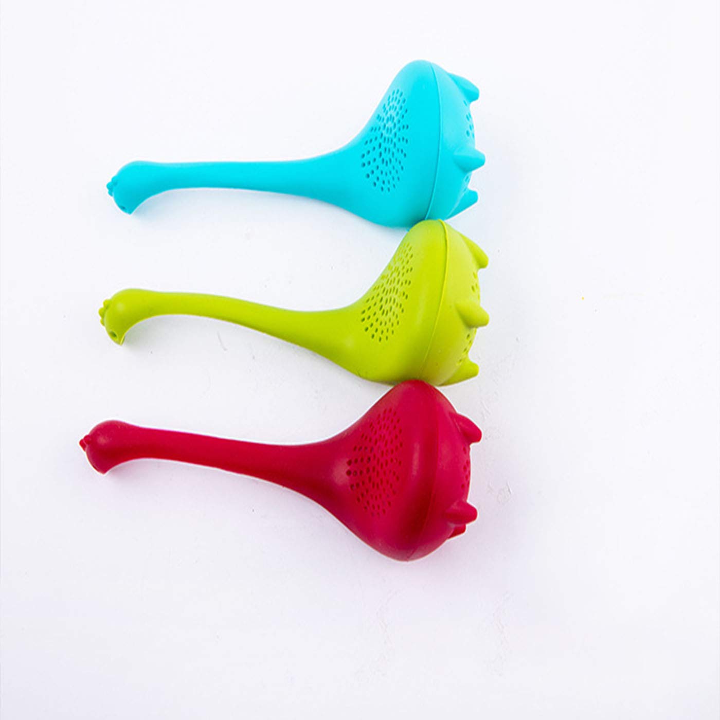 No Branded dinosaur tea infuser being cleaned, dishwasher-safe