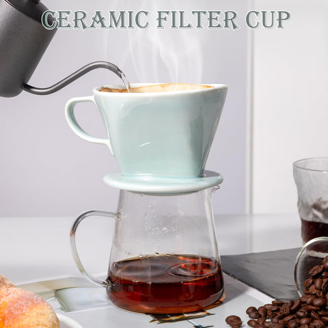Noarixa inner-wall vertical rib design enhances extraction and aroma.