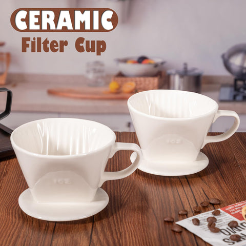 Close-up of three-hole design for consistent brew and flavor control.