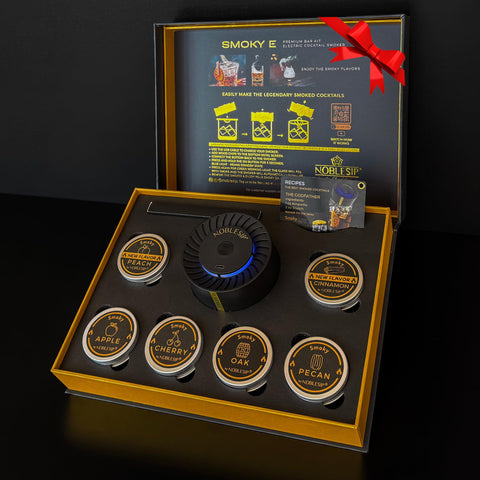 NobleSip whiskey bourbon smoker unit for effortless cocktail smoke