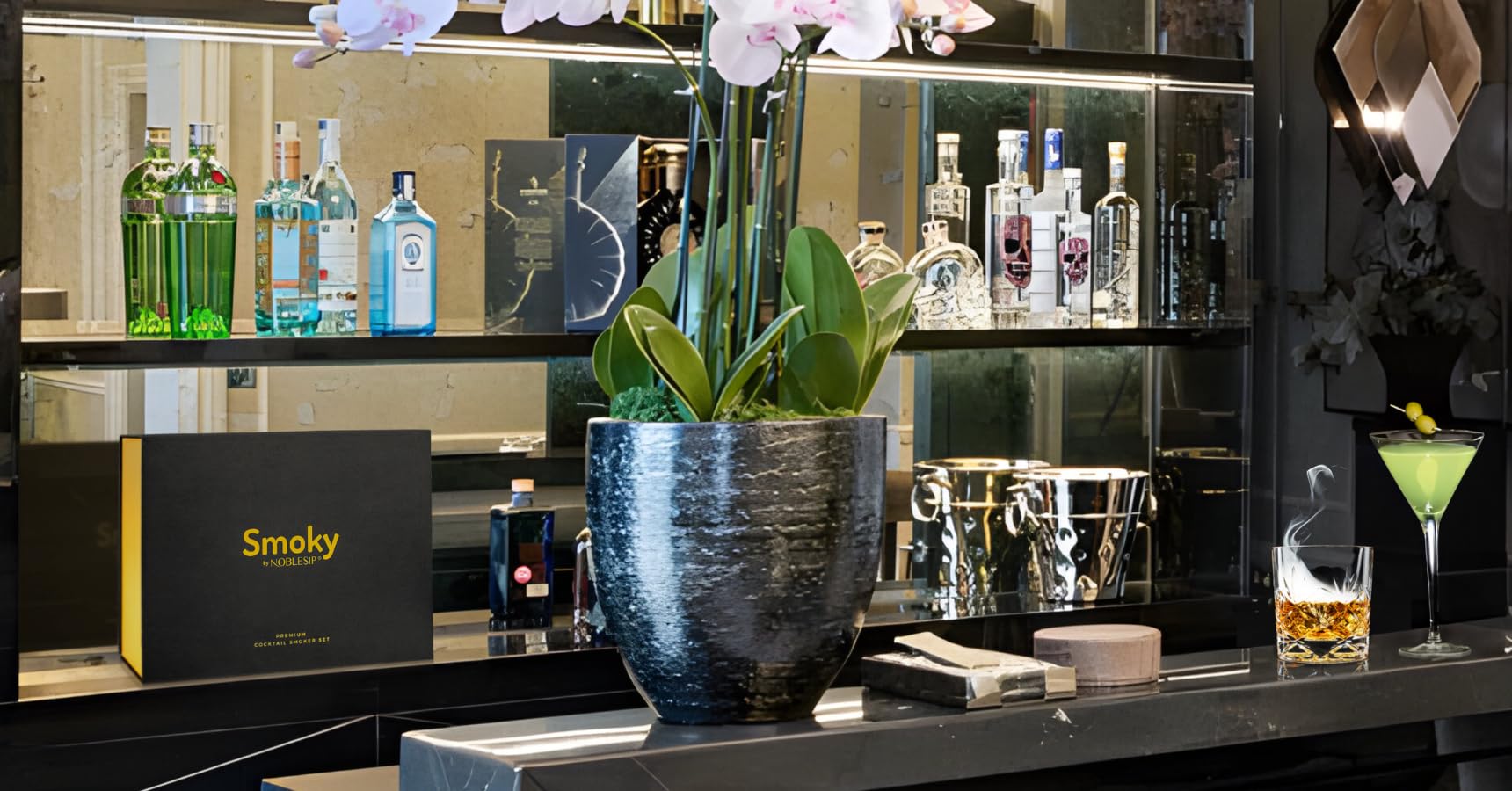 NobleSip wood chip flavors Peach for delicate sweetness