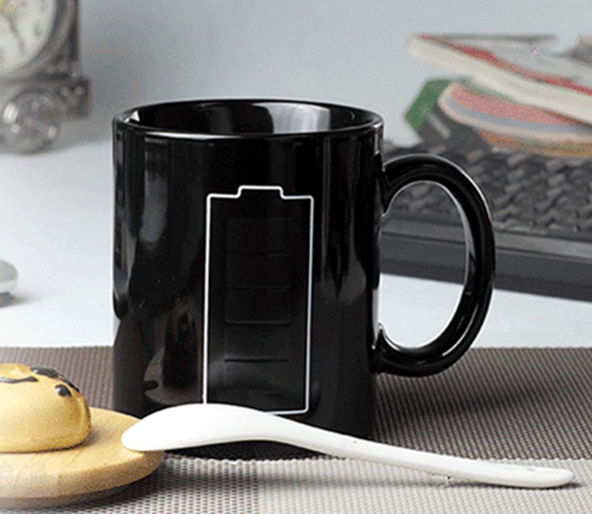 Nofinis durable ceramic mug offers long lasting use for daily drinks.
