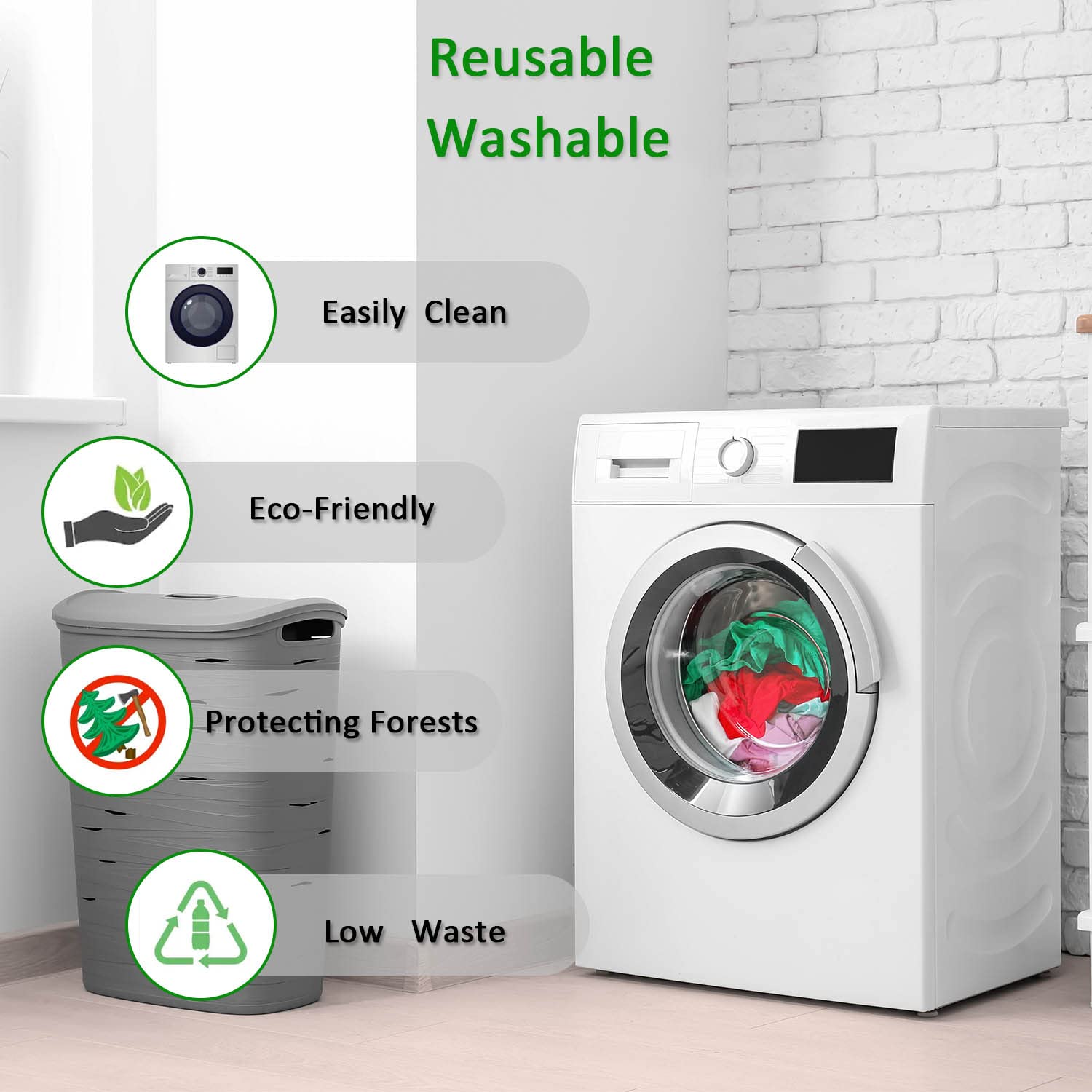 Noilk bags machine washable for quick cleanup after shopping