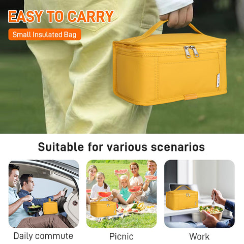 NOL leakproof zipper keeps contents secure during daily use