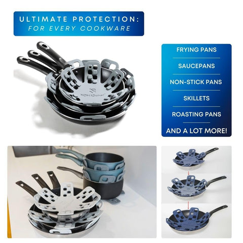 NomadChef BPA-free silicone protectors ensure safe contact with food preparation.