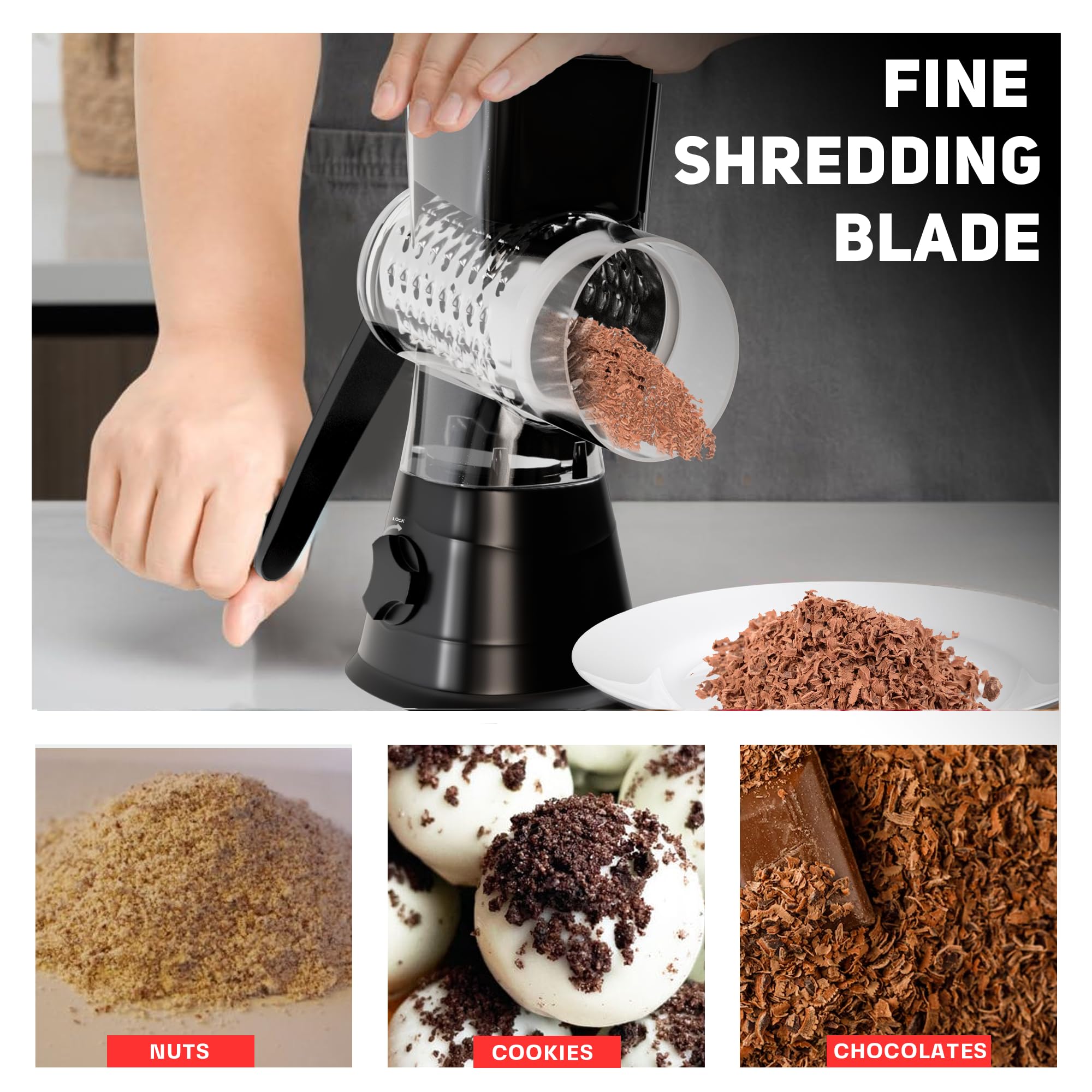 Nonni's Kitchen slicing blade for even vegetable slices