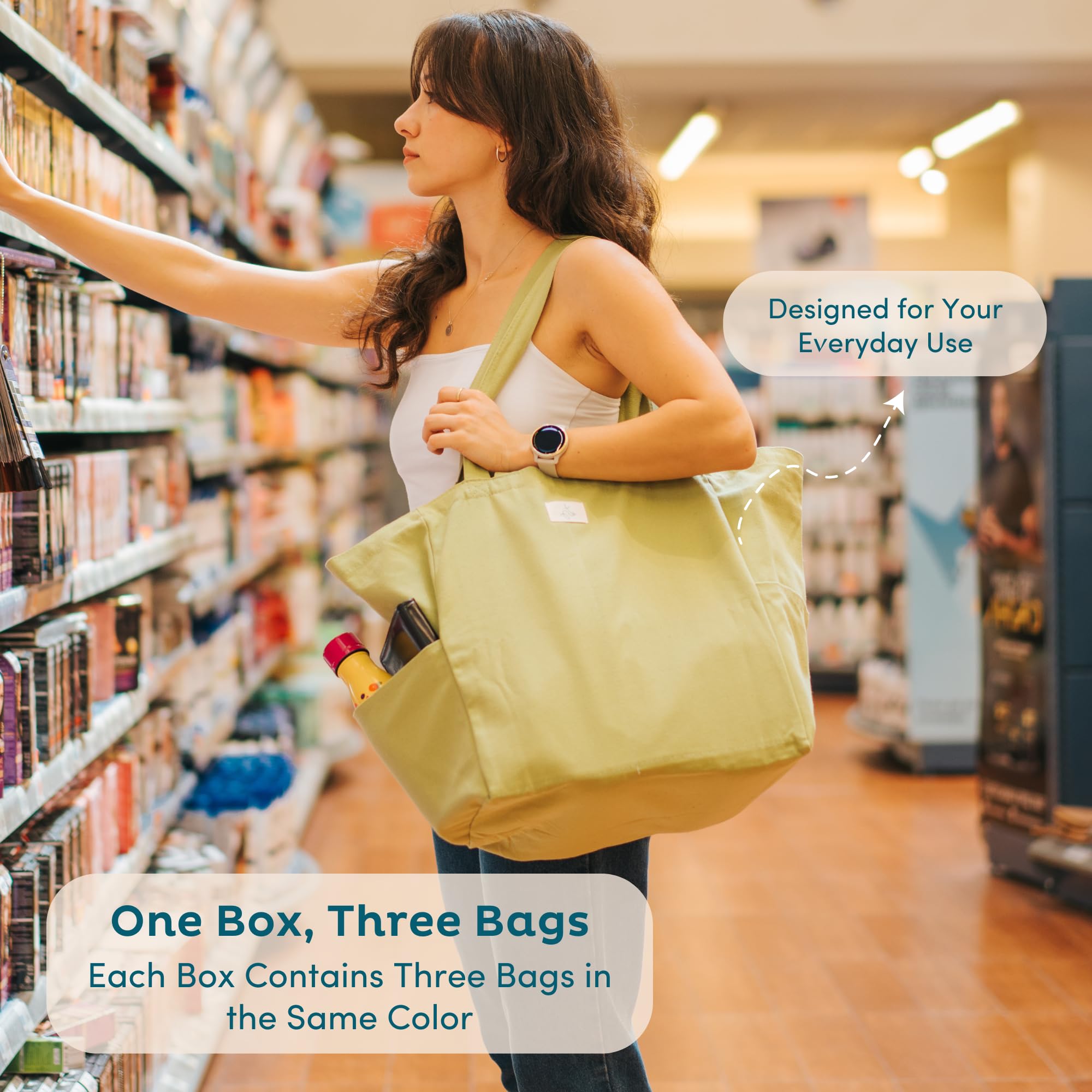 Nook Theory 80 lb capacity bags designed for bulky loads