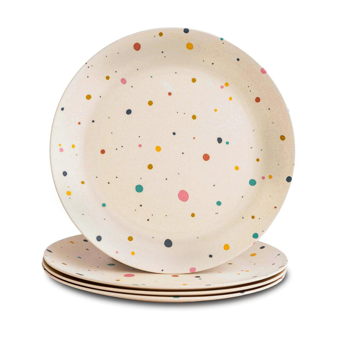 Nook Theory bamboo plates pack-1 with kid-friendly design for easy everyday meals.
