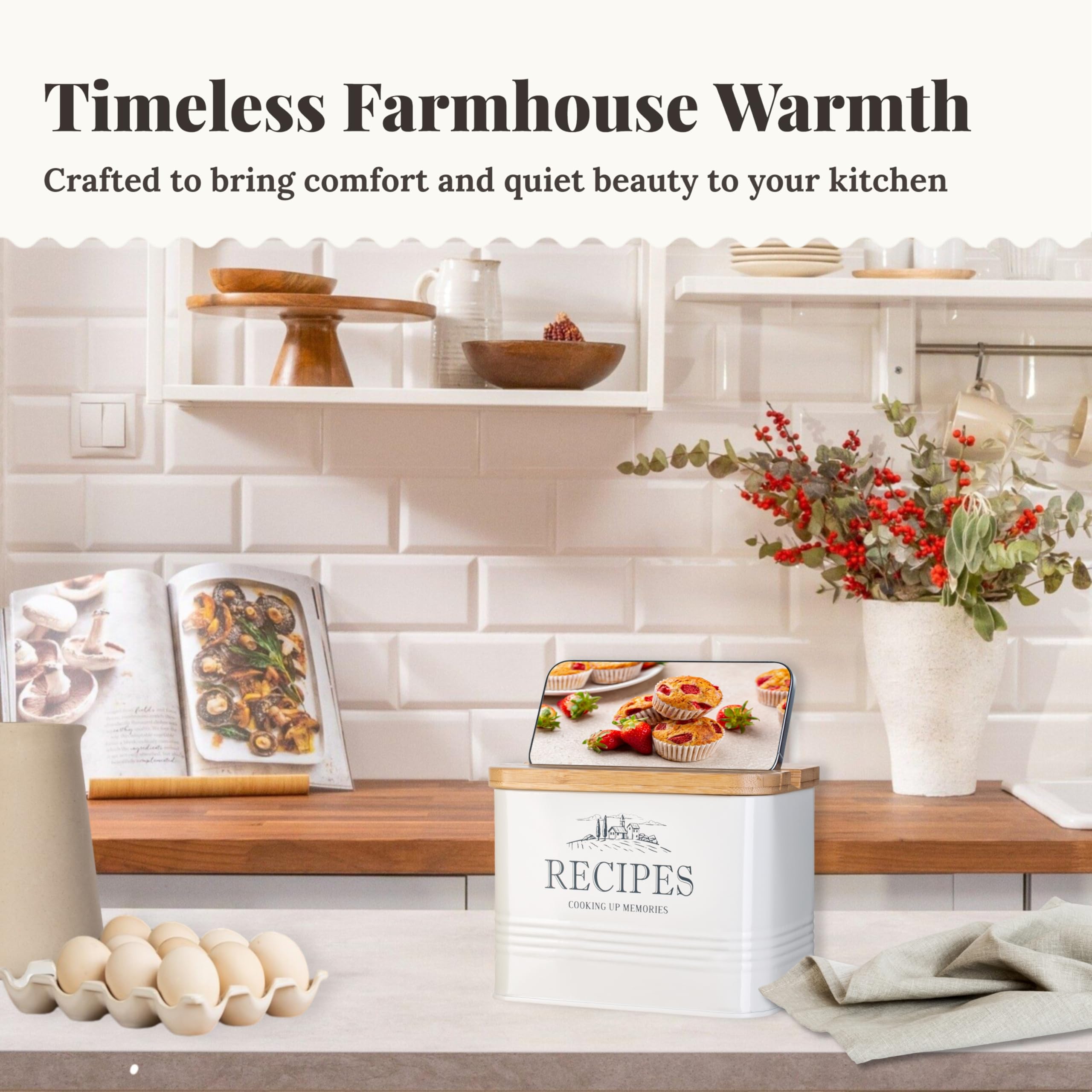 Noonberry gift-ready recipe tin is ready to give