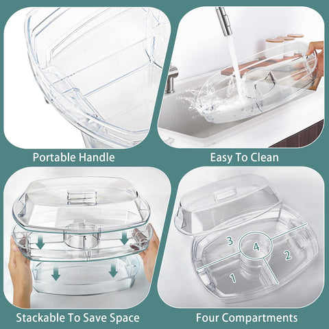 Norar bottom tray holds more ice for longer cooling outdoors.