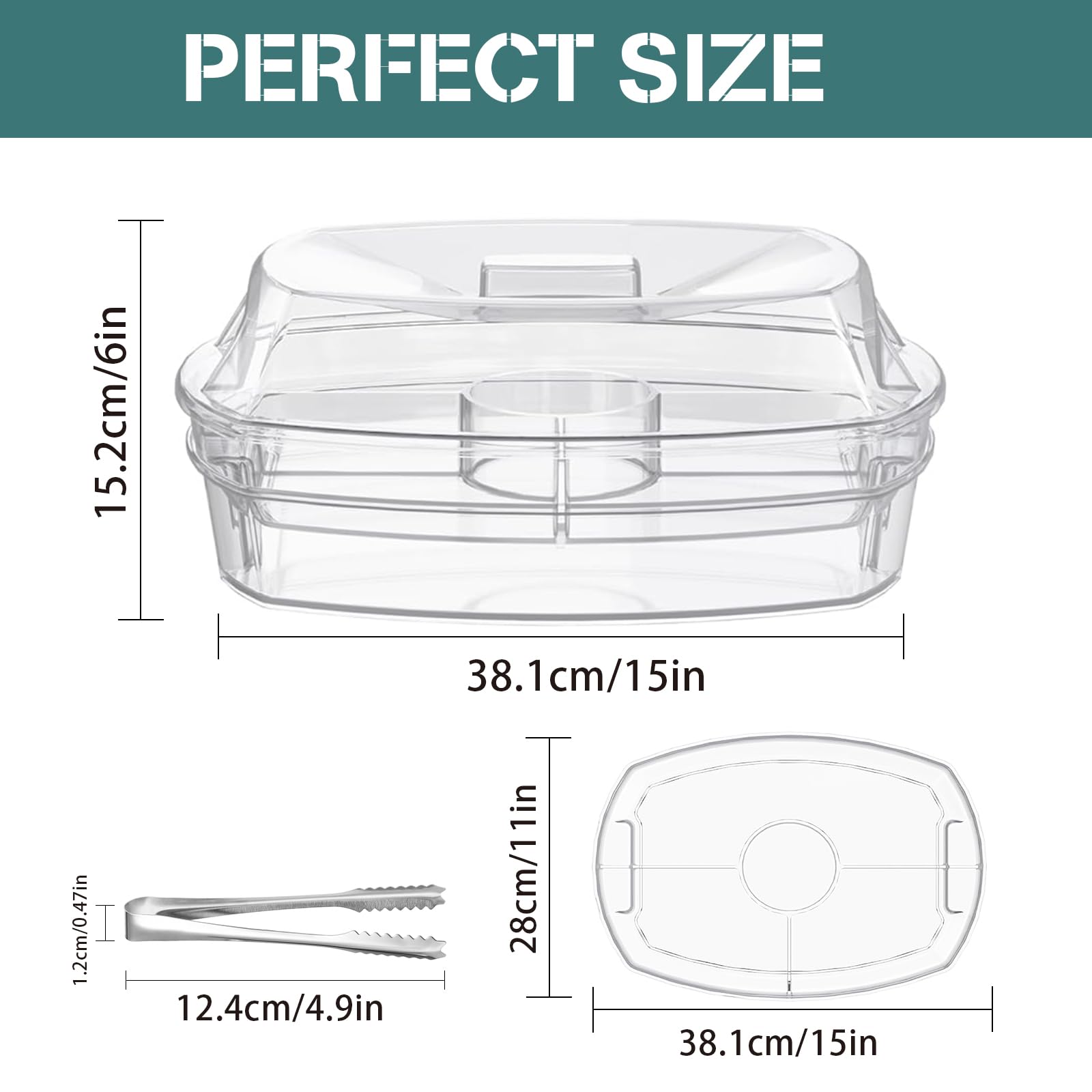 Norar transparent non-staining plastic, easy to clean after use.