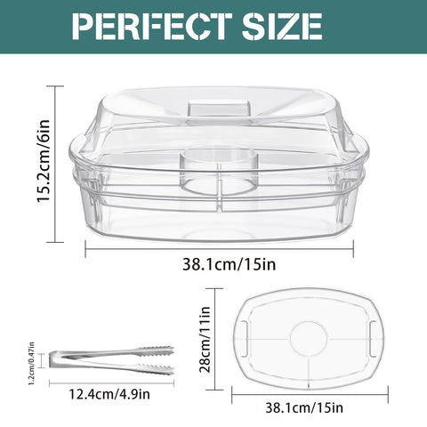 Norar transparent non-staining plastic, easy to clean after use.