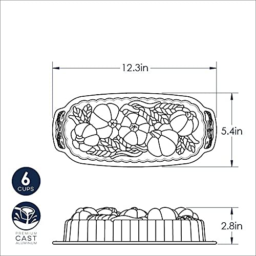 Nordic Ware 93448 oven-safe up to 400°F for baking
