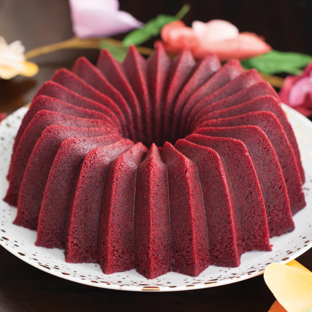 Nordic Ware Brilliance Bundt Gold American-made since 1946 for heirloom-quality cookware.