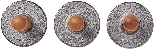 Nordic Ware sturdy cast aluminum with wooden handles for frequent use
