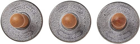Nordic Ware sturdy cast aluminum with wooden handles for frequent use