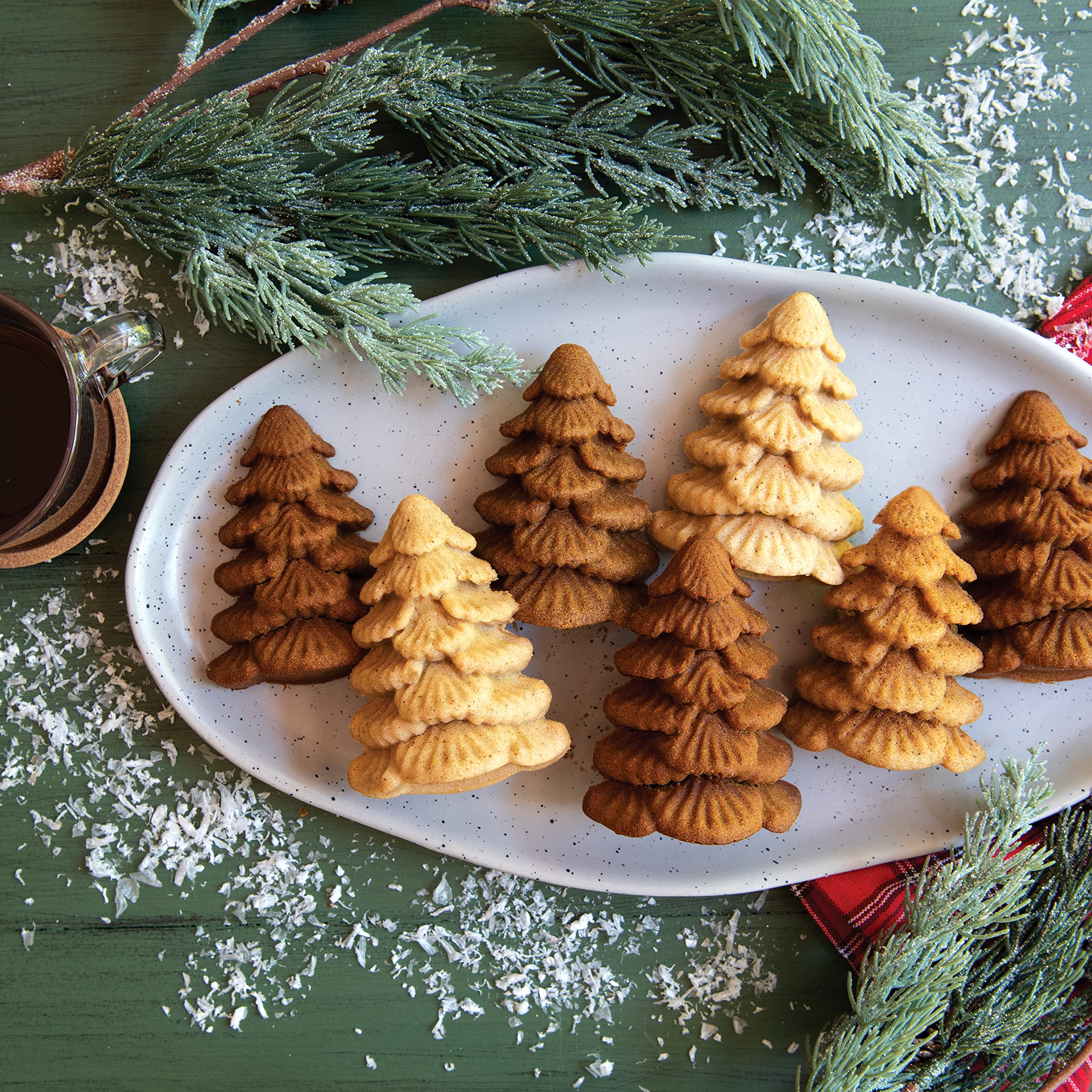 Nordic Ware Evergreen Cakelets 2.5 cup capacity for portions