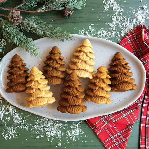 Nordic Ware Evergreen Cakelets made in the USA for quality