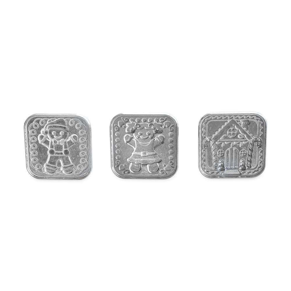 Nordic Ware gingerbread boy stamp showing festive cookie design for holiday trays