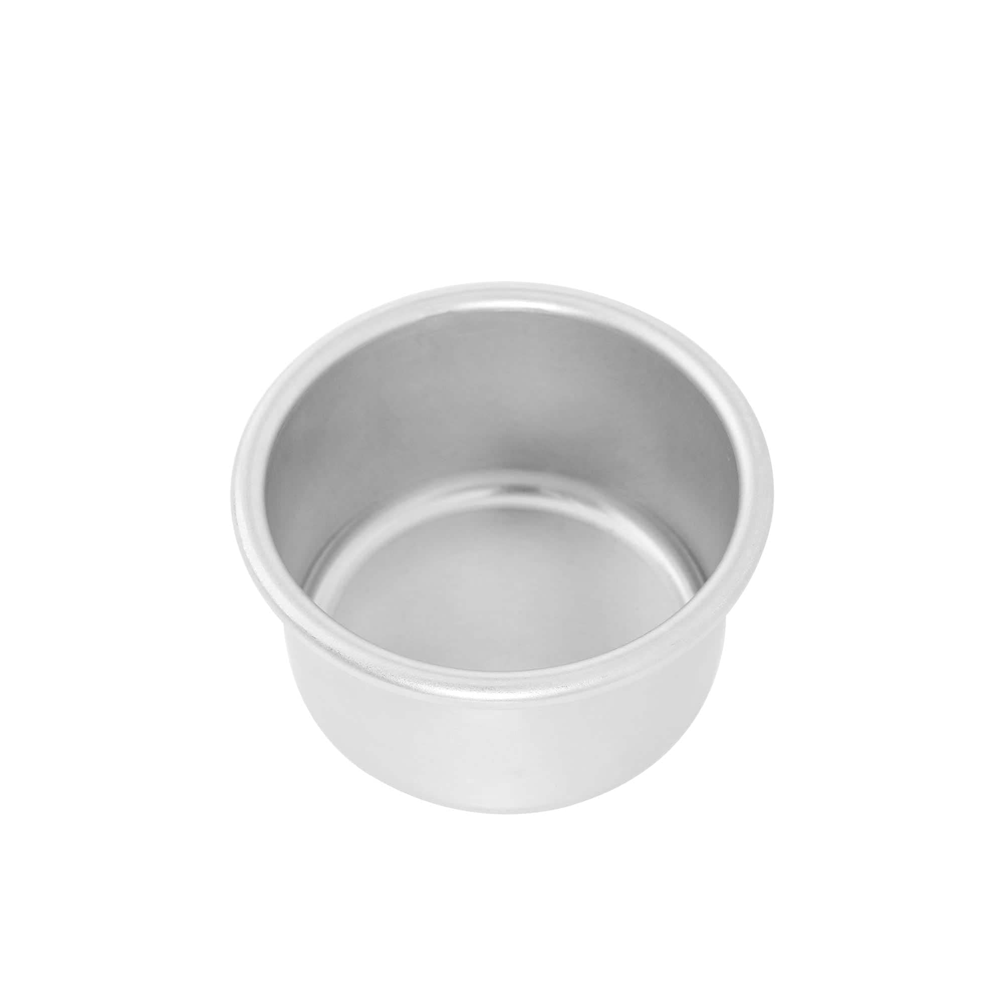 Nordic Ware Naturals 4-inch round cake pan top view for even heating.
