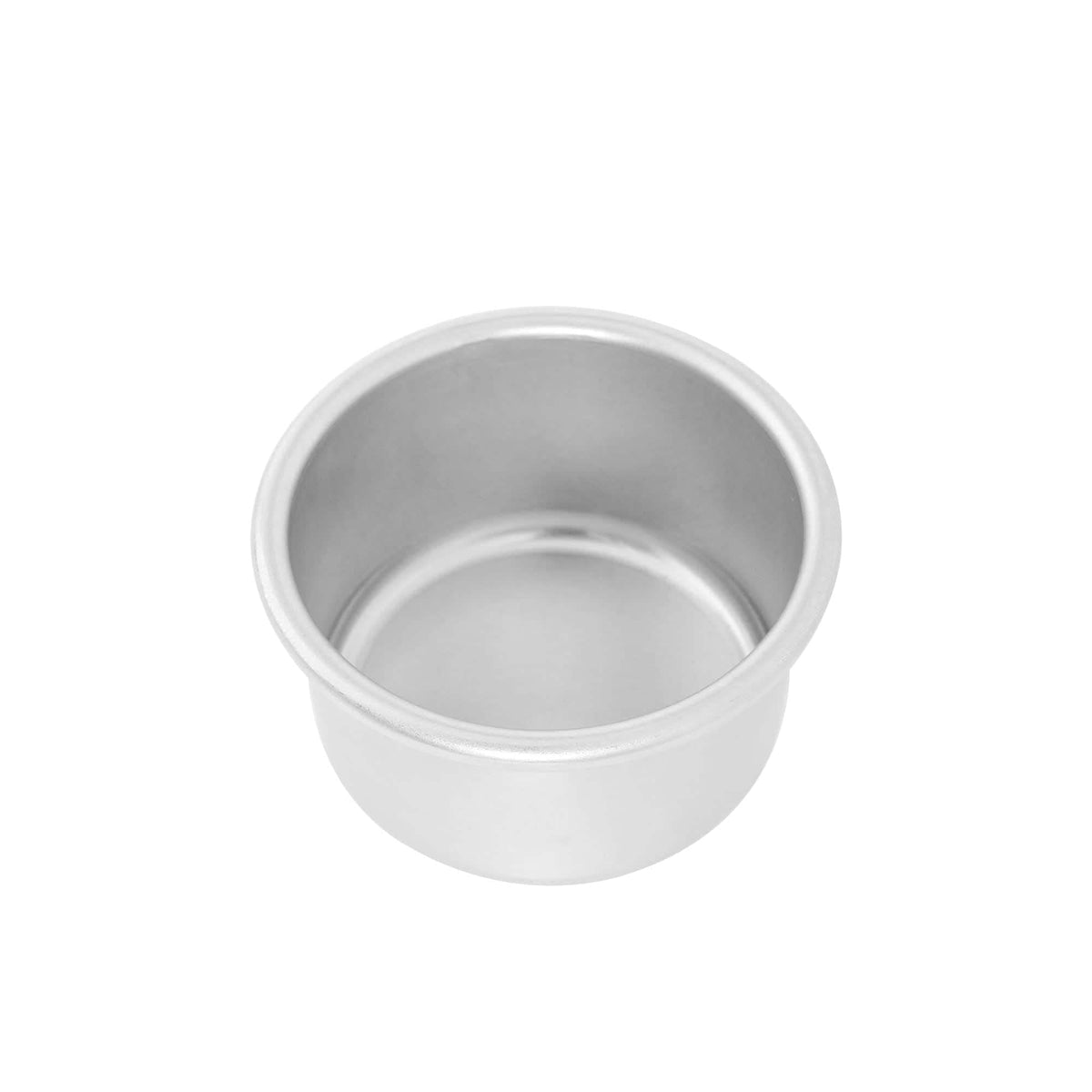 Nordic Ware Naturals 4-inch round cake pan top view for even heating.