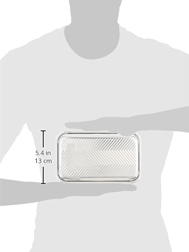 Nordic Ware Prism Loaf Pan interior shows easy-release surface