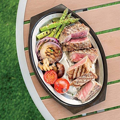 Nordic Ware Sizzling Server offers restaurant-like presentation at home