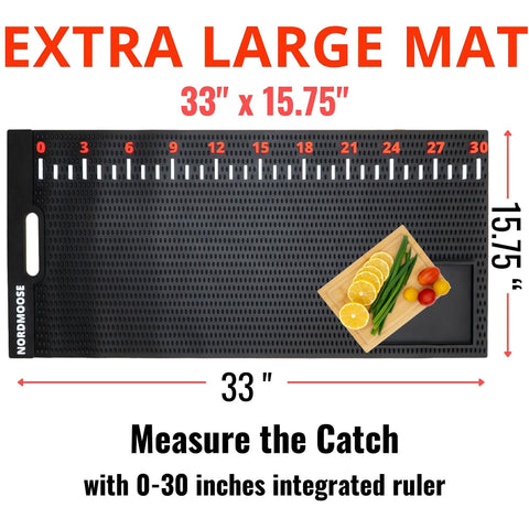 Nordmoose fish extra-large 33x15-75 inch mat for larger catches.