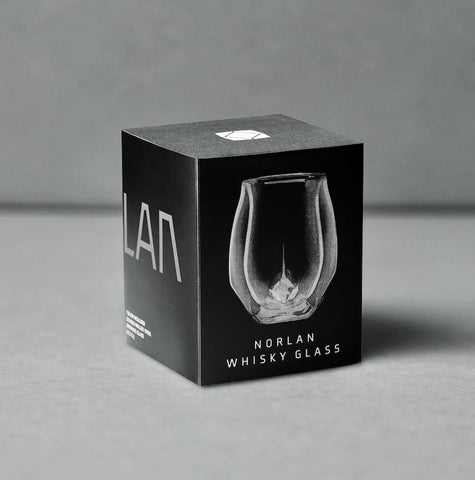 NORLAN Whisky Glass polishing cloth included for pristine presentation