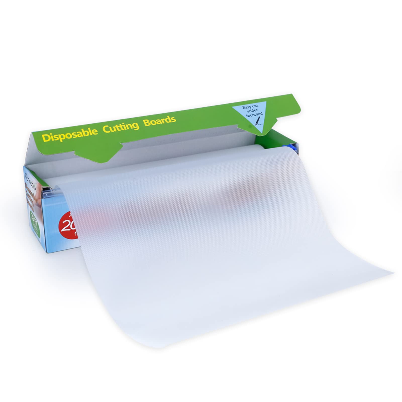 Normal disposable cutting board roll for kitchen use, BPA-free safety.