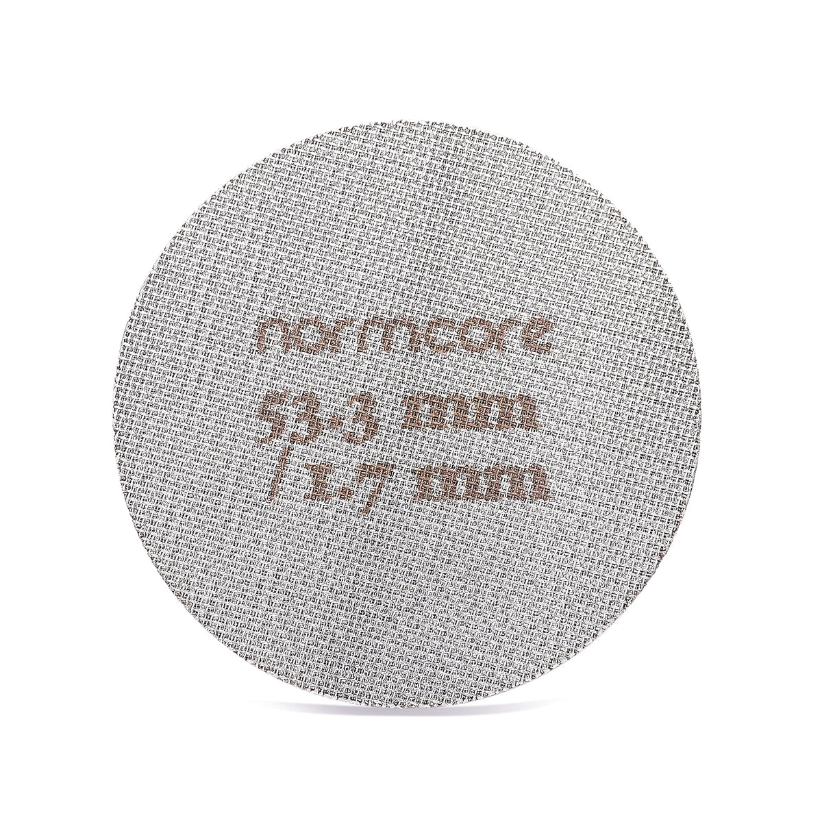 Normcore puck screen fitted to a 54mm portafilter for secure, even extraction