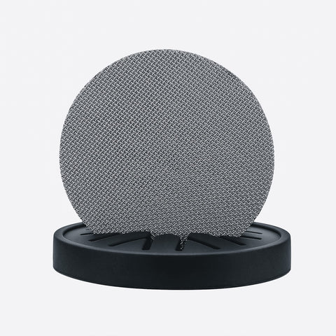 Normcore silicone stand cradles the screen securely.