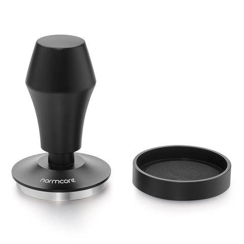 Normcore tamper with 15lb spring provides gentle tamping control