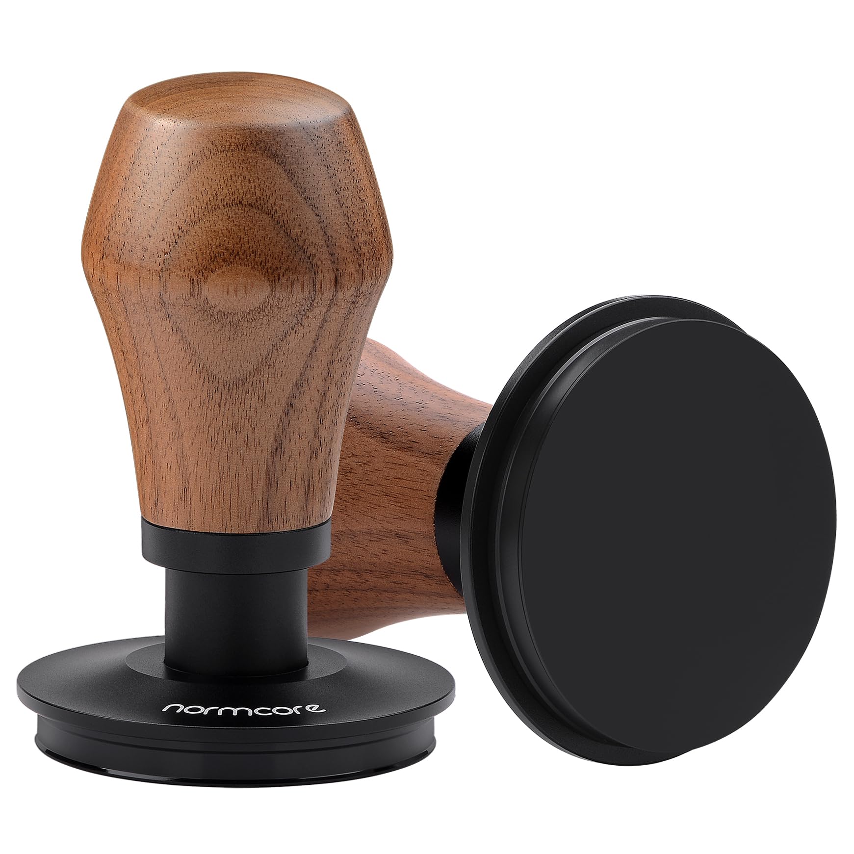 Normcore V4.1 click sound tamper for consistent espresso pressure
