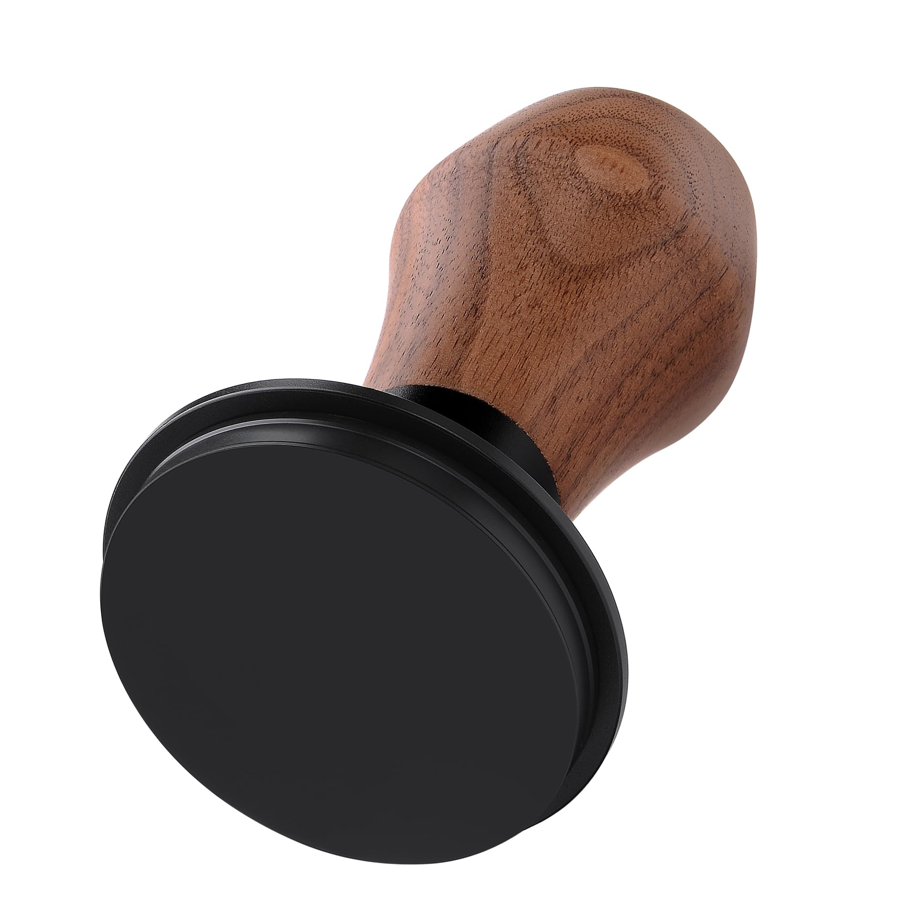 Normcore walnut handle offers ergonomic control and style