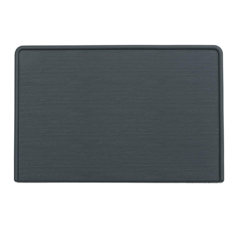 Normcore Dark silicone mat is waterproof and heat-resistant for busy setups