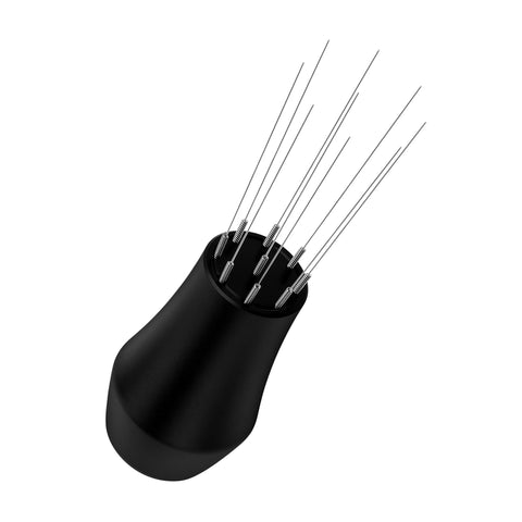 Normcore WDT nine-hole needle kit enables precise pre-tamp distribution.