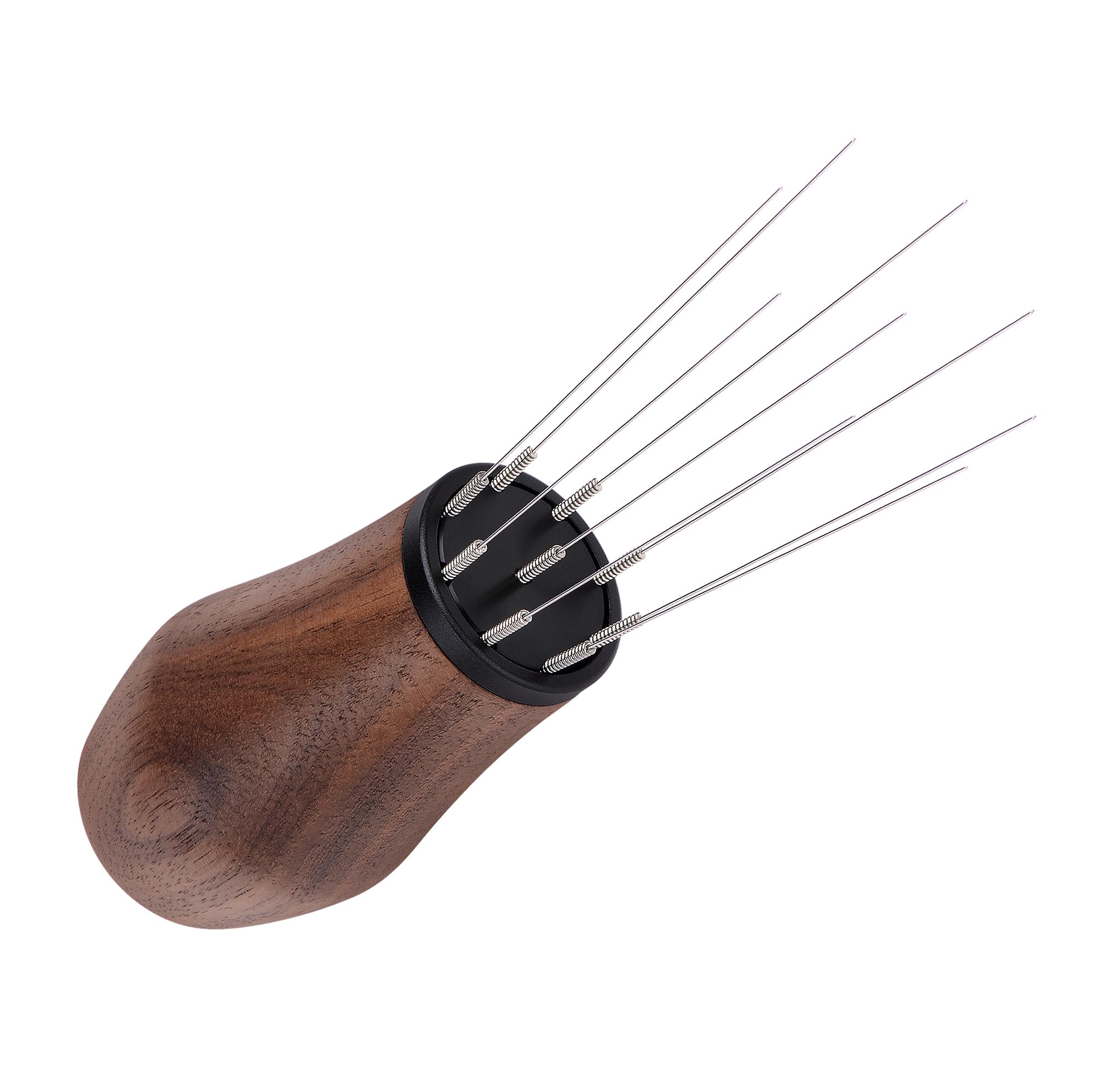 Normcore WDT nine-pin needle distributor with stainless steel pins for uniform distribution.