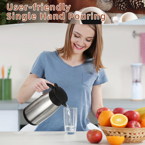 Norme 304 stainless steel carafe body resisting rust and odors