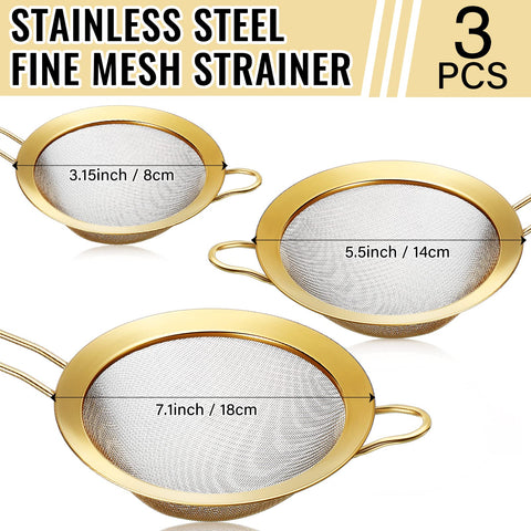 Norme gold strainer 14 cm ideal for pasta prep.