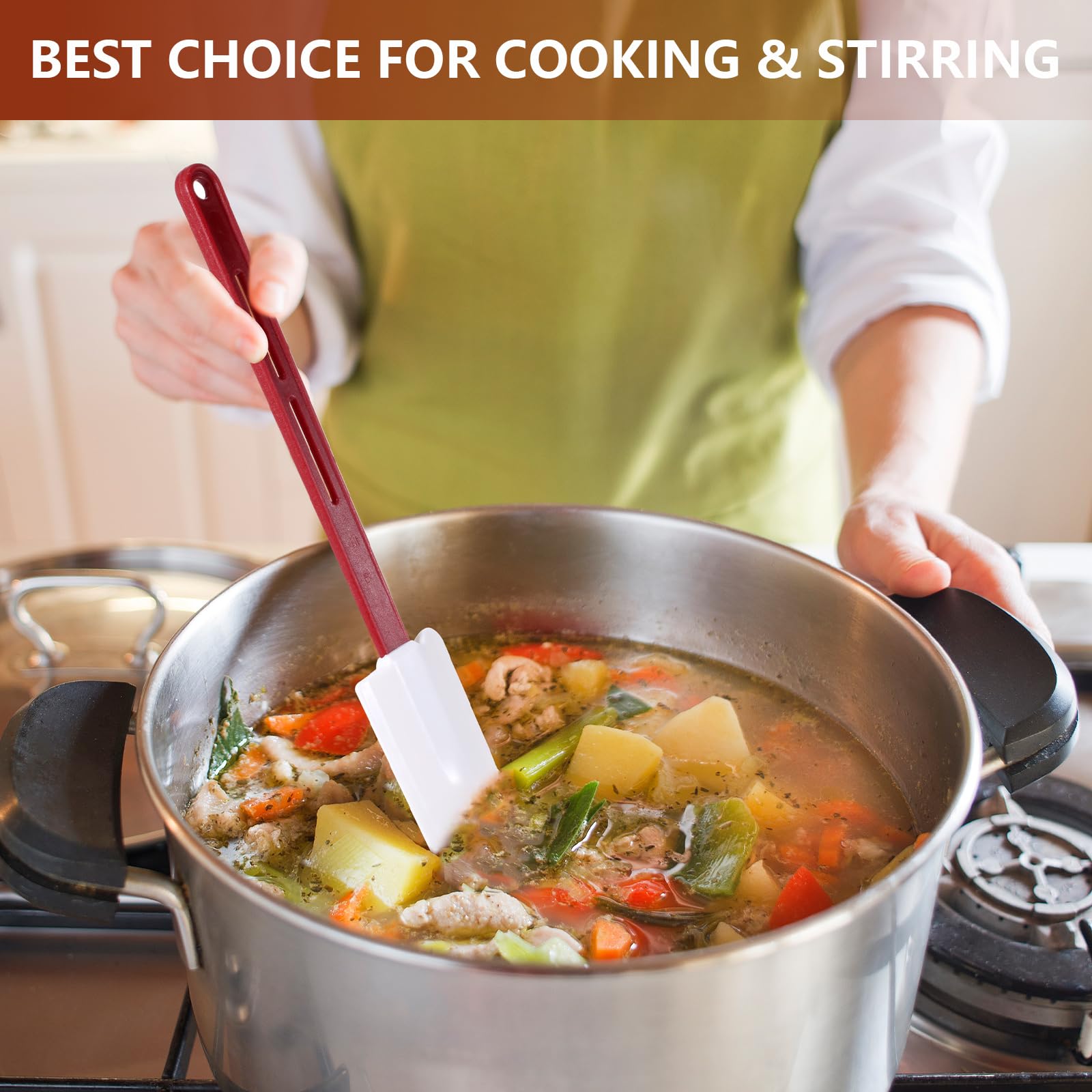 Norme kitchen spatulas ideal for baking and cooking.