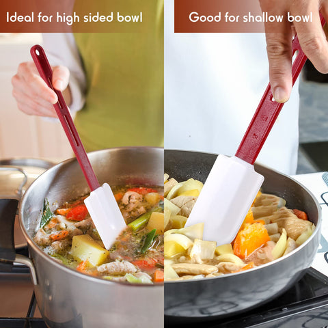 Norme nonstick silicone spatula is easy to clean