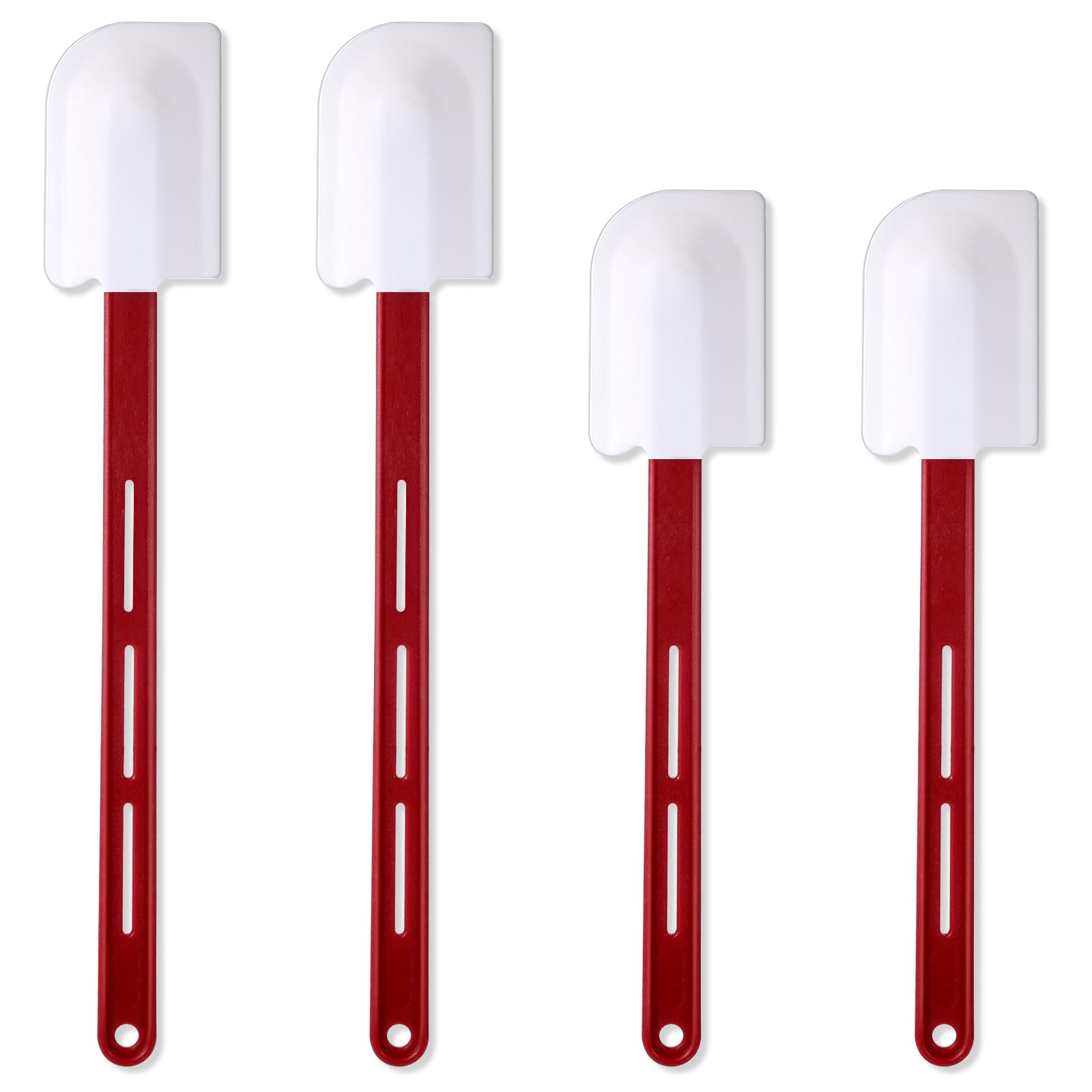 Norme silicone spatula 14-inch design A close-up for precise scraping.